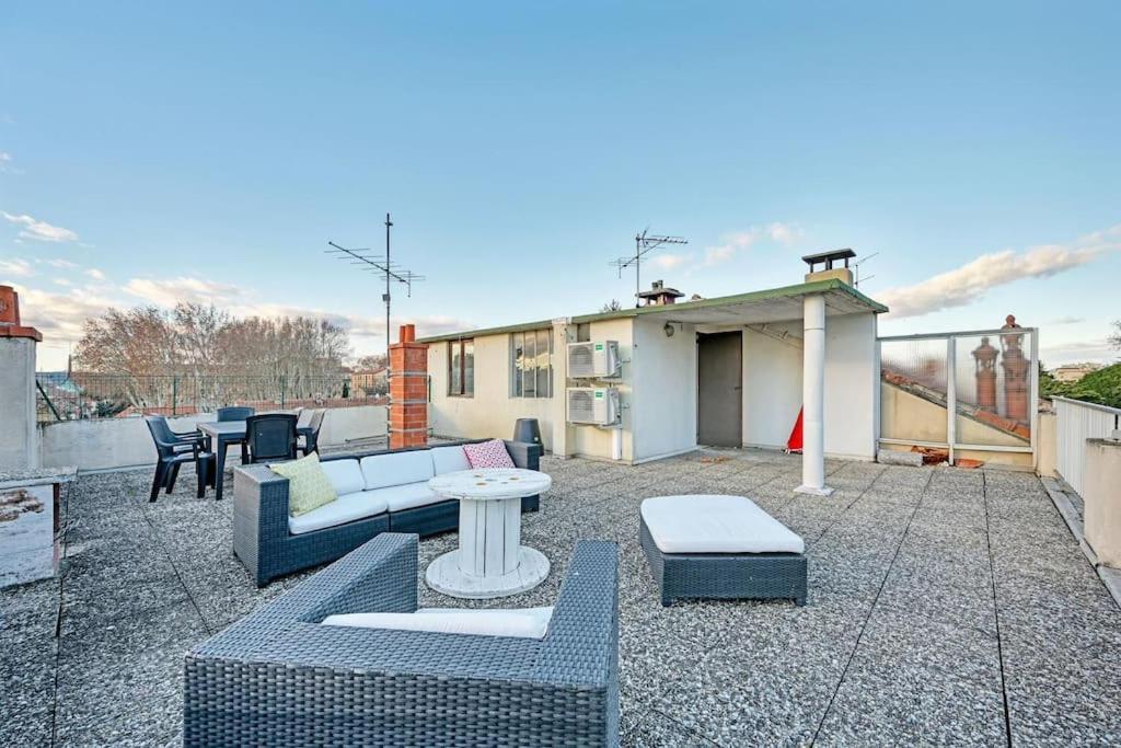 The Rooftop - Ac Clim - Wi-Fi - Parking Gratuit Dans La Rue Avignon Eksteriør bilde